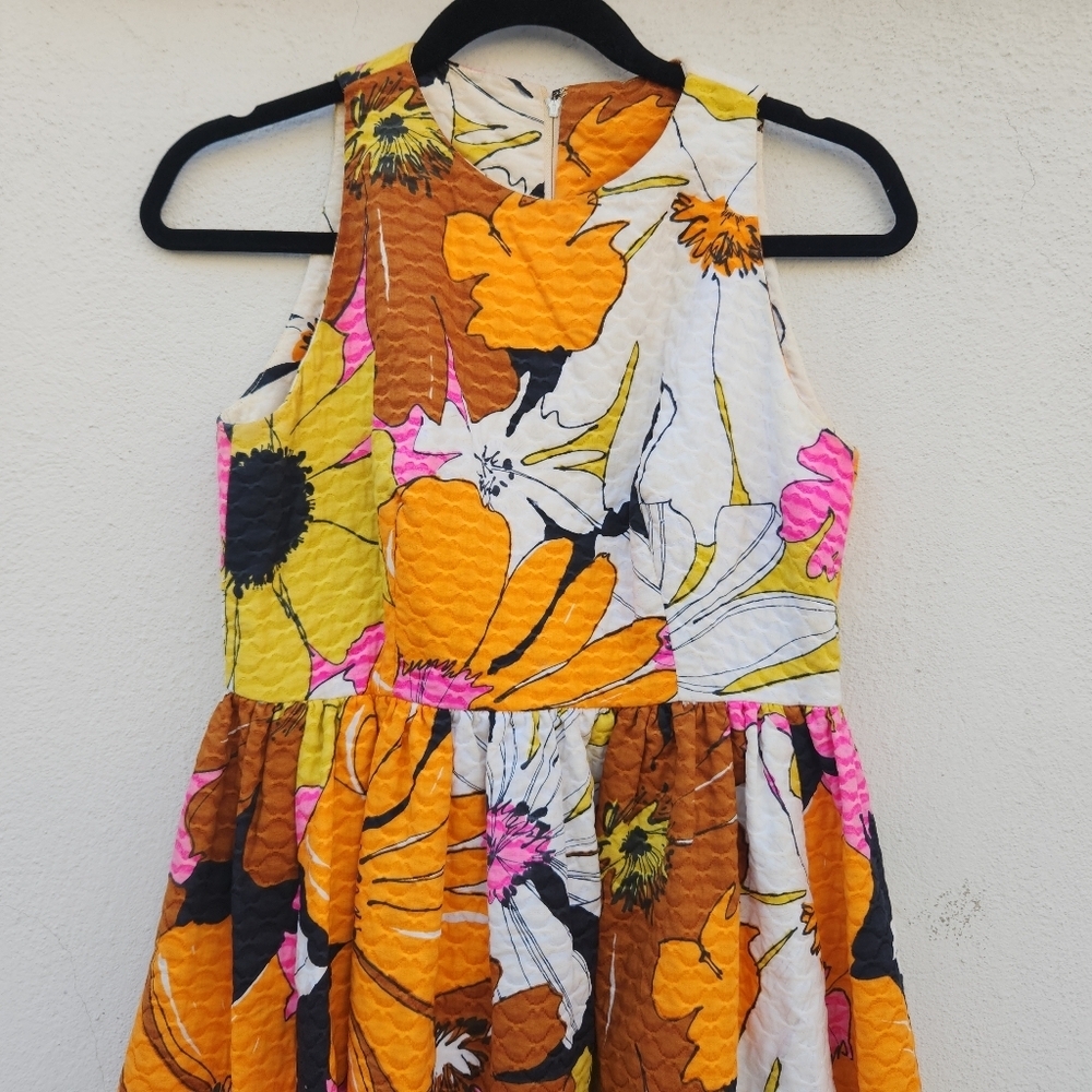 Vintage 70s Handmade Floral Maxi Dress - Picture 4 of 10